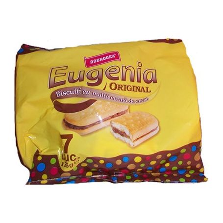 Eugenia - Dobrogea - 7 bucati - biscuiti cu crema de cacao