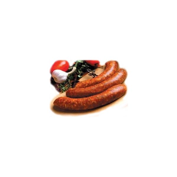 Frische Bratwurst mit Paprika und Knoblauch - Carnat proaspat cu boia si usturoi