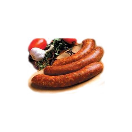 Frische Bratwurst mit Paprika und Knoblauch - Carnat proaspat cu boia si usturoi