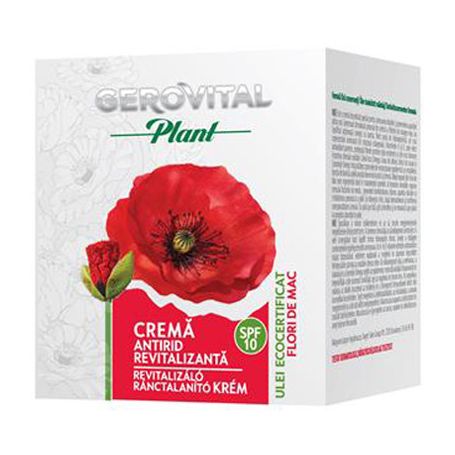 Gerovital plant - Crema antirid