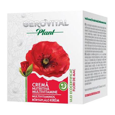 Gerovital plant - Crema nutritiva - de noapte