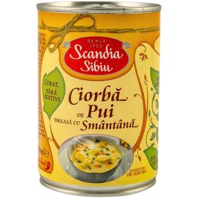 Scandia Sibiu - Traditii - Ciorba de pui dreasa cu smantana