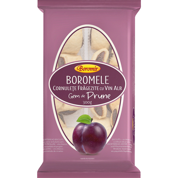 Boromir - Boromele - Shortbread Biscuits white wine and plums jam