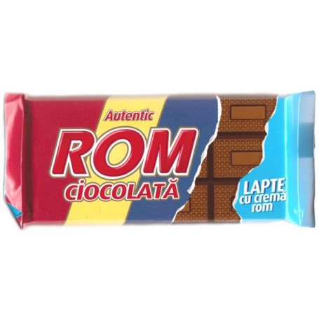 Rom Autentic - Ciocolata cu crema rom
