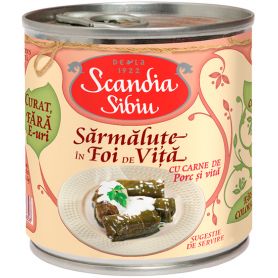 Scandia Sibiu - Traditii - Sarmalute in foi de vita cu carne de porc si vita