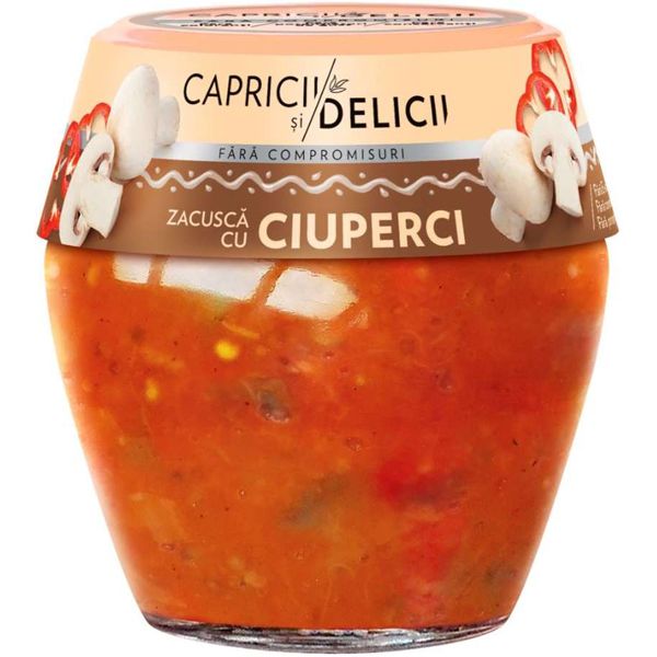 Caprici si Delicii - Zacusca mit Pilze