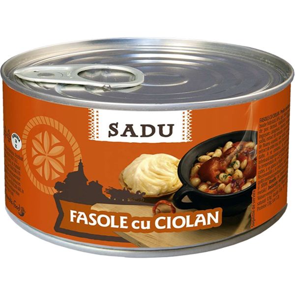 Scandia Sibiu - Sadu - Bohnen mit geräucherten Haxen