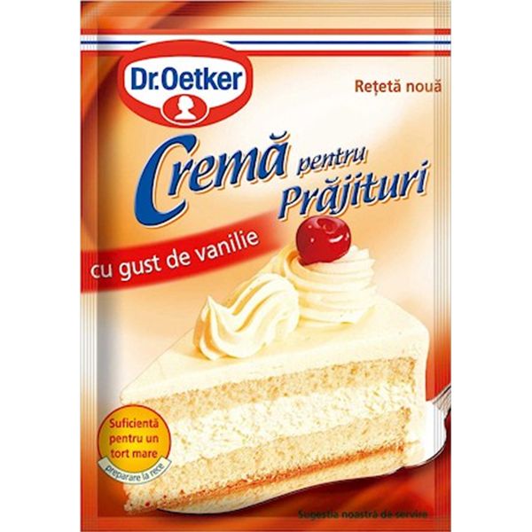 Dr.Oetker - Mix pentru Cremă pentru Prăjituri cu gust de vanilie