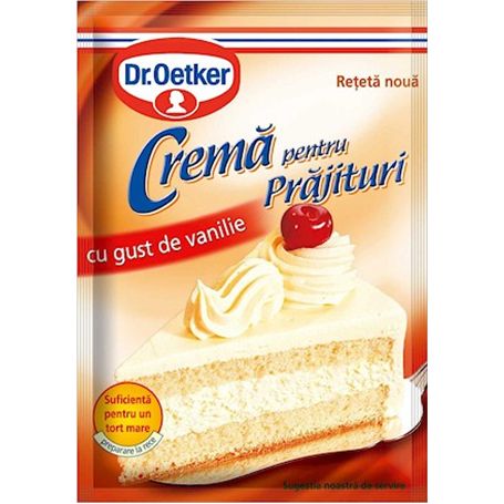 Dr.Oetker - Mix pentru Cremă pentru Prăjituri cu gust de vanilie