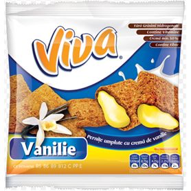 Viva - Vanilla cream filled pillows 100g