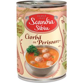 Scandia Sibiu - Traditii - Ciorba de perişoare - Fleischbällchensuppe