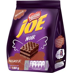 Joe - Noir - Crispy wafers with cocoa cream and cocoa wafersheets