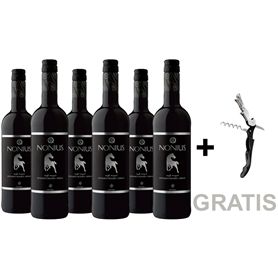 Recas - Nonius - Feteasca Neagra / Shiraz 6 Bottles + Professional corkscrew