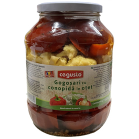 Cegusto - Tomatenpaprika mit Blumenkohl in Essig - Gogosari cu Conopida in otet