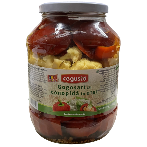 Cegusto - tomato peppers with cauliflower in vinegar