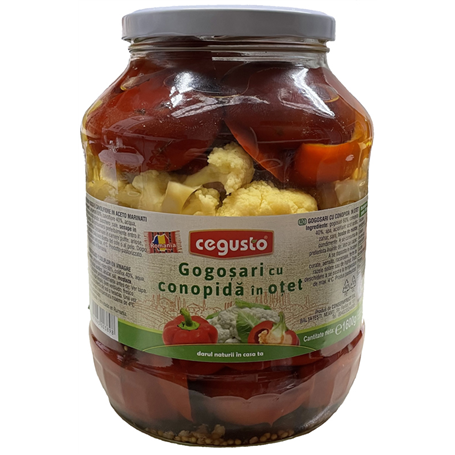 Cegusto - tomato peppers with cauliflower in vinegar
