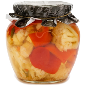 Hadafood - Mixed pickles in vinegar, 1600 g