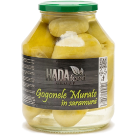 Hadafood - Green Tomatoes pickled in brine, 1650 g