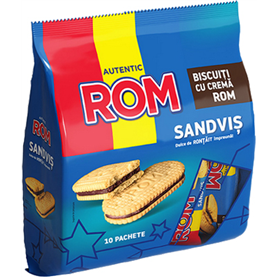 Rom Autentic - Biscuiți cu 35% cremă de rom - Snadviș