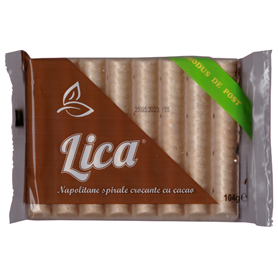 Lica - Wafer with cocoa