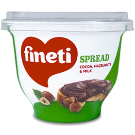 Fineti - Spread - Crema cu cacao, alune de padure si lapte