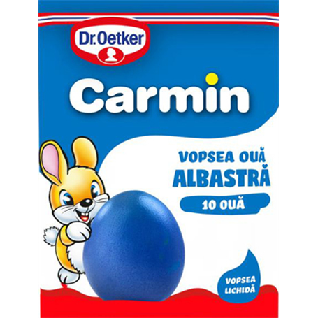 Dr. Oetker - Carmin - Flüssige Eierfarbe für 10 Eier "Blau"