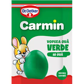 Dr. Oetker - Carmin - Vopsea lichida pentru 10 ouă - "Verde"